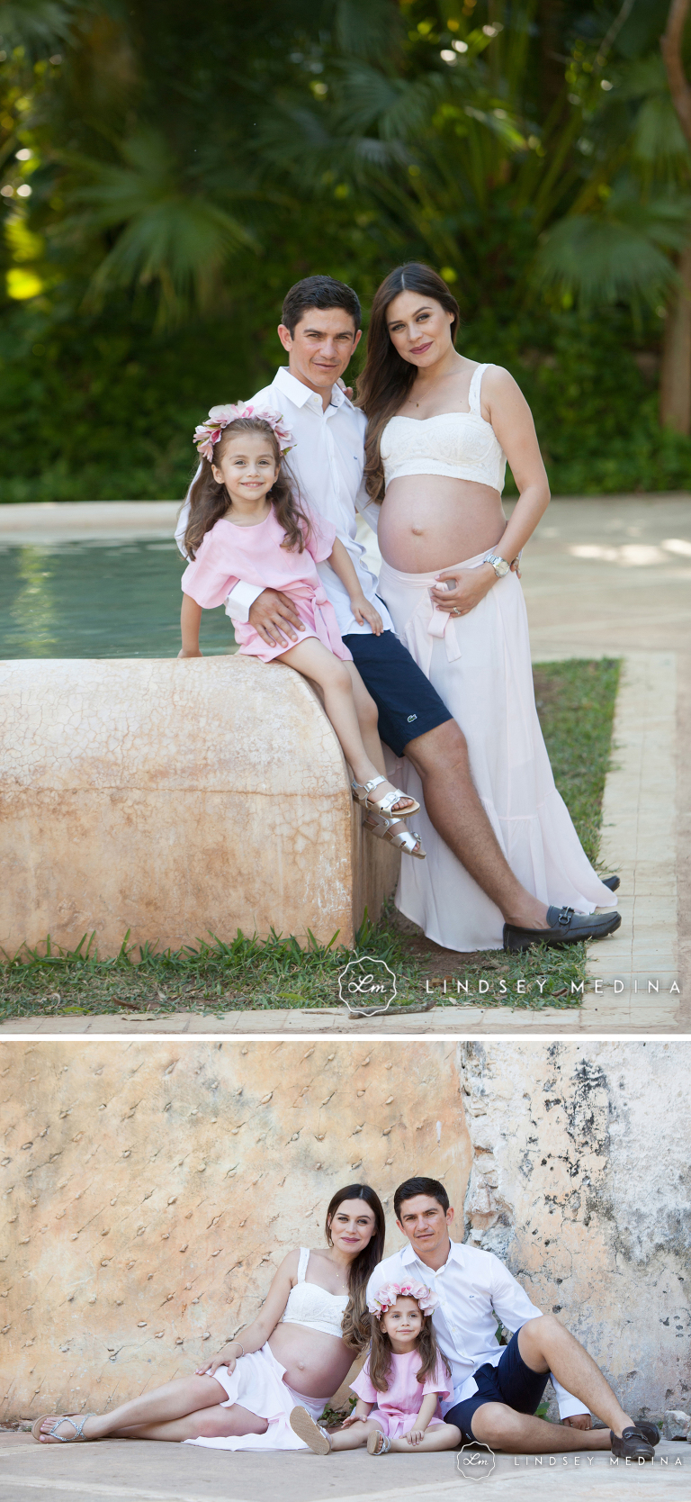 Sesion de maternidad y fotos en hacienda Ochil en Yucatan. Estudio de Maternidad en Merida 